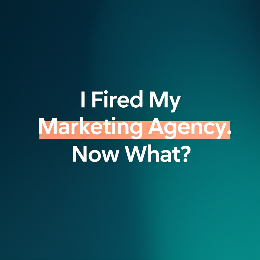 fired my marketing agency now what featured