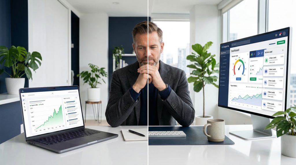 seo vs google ads which is better featured